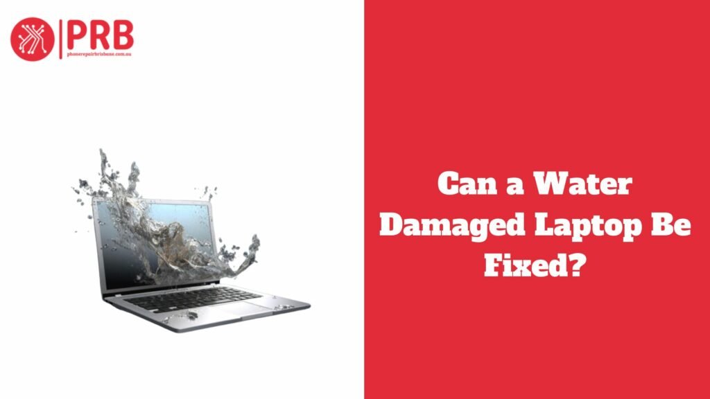 Can a Water Damaged Laptop Be Fixed?